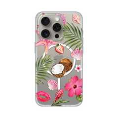 Zastitna maska (futrola) print Magsafe - iPhone 15 Pro 6.1 Coconut Paradise.