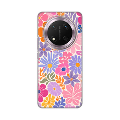 Zastitna silikonska maska (futrola) PRINT - Huawei Honor Magic 7 lite Sunny Petals.