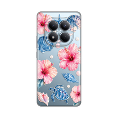 Zastitna ultra tanka (skin) maska / futrola PRINT - Xiaomi Redmi Note 15 Pro 4G Hibiscus Sea.