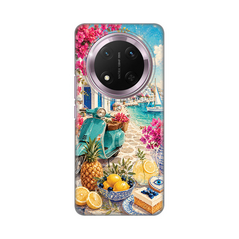 Zastitna ultra tanka (skin) maska / futrola PRINT - Huawei Honor Magic 7 lite Summer in Greece.
