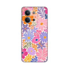 Zastitna silikonska maska (futrola) PRINT - Xiaomi Redmi 15C 4G Sunny Petals.