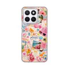 Zastitna ultra tanka (skin) maska / futrola PRINT - Huawei Honor X8c Beach Please.