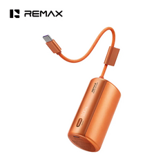 Univerzalna Back Up Baterija prenosiva baterija REMAX Coolpad Series FP-110 sa integrisanim Type C kablom 10000mAh narandzasta.