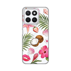 Zastitna silikonska maska (futrola) PRINT - Huawei Honor X8c Coconut Paradise.