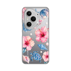 Zastitna ultra tanka (skin) maska / futrola PRINT - Huawei Honor 400 Pro Hibiscus Sea.