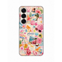Zastitna ultra tanka (skin) maska / futrola PRINT - Samsung S931 Galaxy S25 Beach Please.