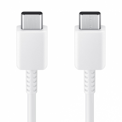 Samsung data kabl 25W Type C na Type C 1m beli BULK (EP-DA705-BWEGWW).