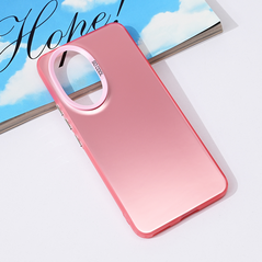 Zastitna maska (futrola) providna - Huawei Honor 200 roza.
