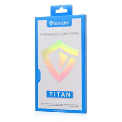 Staklena folija (zastitno kaljeno staklo) za ekran Teracell Titan 2.5D - iPhone 11 6.1/XR crni.