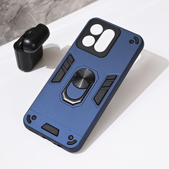 Zastitna maska (futrola) Hard Ring - Huawei Honor 200 Smart/Honor X7c tamno plava.