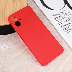 Zastitna maska (futrola) Teracell Giulietta - Samsung A065F Galaxy A06 mat crvena.