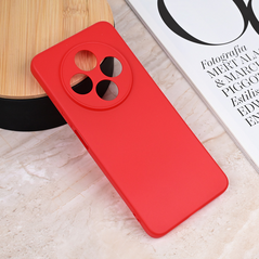 Zastitna maska (futrola) Teracell Giulietta - Xiaomi Redmi 14C/Redmi A4 mat crvena.