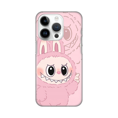 Zastitna silikonska maska (futrola) PRINT - iPhone 14 Pro La Bubu Pink.