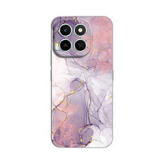 Zastitna silikonska maska (futrola) PRINT - Huawei Honor X6c Pink Marble.