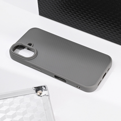 Zastitna maska (futrola) Magsafe Kevlar - iPhone 17 6.3 siva.
