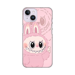 Zastitna silikonska maska (futrola) PRINT - iPhone 14 La Bubu Pink.