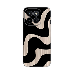 Zastitna ultra tanka (skin) maska / futrola PRINT - Huawei Honor X6c crni Flow.