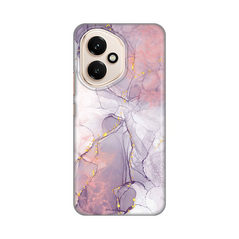 Zastitna silikonska maska (futrola) PRINT - Huawei Honor 400 Pink Marble.