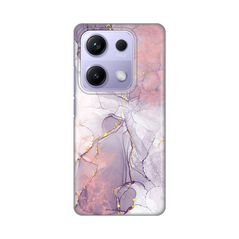 Zastitna silikonska maska (futrola) PRINT - Xiaomi Redmi Note 14s Pink Marble.