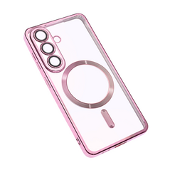 Zastitna maska (futrola) Magsafe Lux - Samsung S946 Galaxy S26 Plus roze.