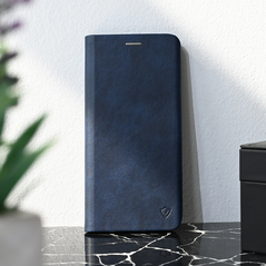 Zastitna maska (futrola) Teracell Elegant Flip - Honor X7d 4G/400 Smart 5G tamno plava.