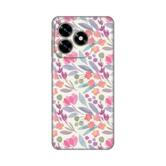 Zastitna silikonska maska (futrola) PRINT - Huawei Honor X5c Plus Watercolor Flowers.