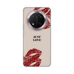 Zastitna ultra tanka (skin) maska / futrola PRINT - Huawei Honor Magic 7 lite Just Love.