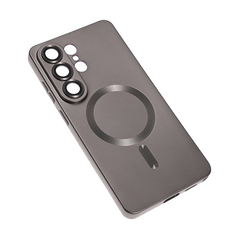 Zastitna maska (futrola) Magsafe Chrome - Samsung S948 Galaxy S26 Ultra siva.