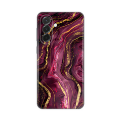 Zastitna silikonska maska (futrola) PRINT - Samsung A376 Galaxy A37 5G Burgundy.