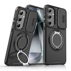Zastitna maska (futrola) CamShield Ring stand - Samsung S946 Galaxy S26 Plus crna.