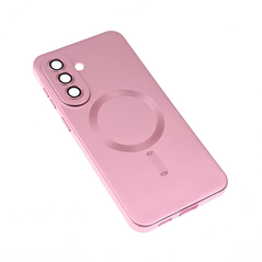 Zastitna maska (futrola) Magsafe Chrome - Samsung A576 Galaxy A57 roze.