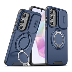 Zastitna maska (futrola) CamShield Ring stand - Samsung A576 Galaxy A57 5G plava.