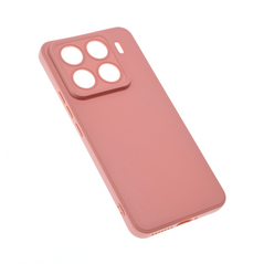 Zastitna maska (futrola) Teracell Giulietta - Xiaomi 15 Pro mat tamno roze.