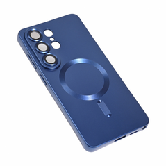 Zastitna maska (futrola) Magsafe Chrome - Samsung S948 Galaxy S26 Ultra tamno plava.