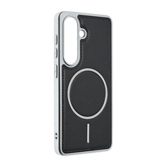 Zastitna maska (futrola) Magsafe Urban Leather - Samsung S941 Galaxy S26 crna.