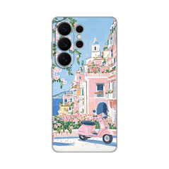 Zastitna silikonska maska (futrola) PRINT - Samsung S948 Galaxy S26 Ultra Pink Italy.
