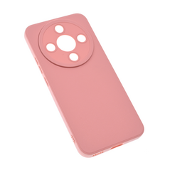 Zastitna maska (futrola) Teracell Giulietta - Huawei Honor Magic 8 Lite mat tamno roze.
