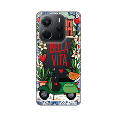 Zastitna ultra tanka (skin) maska / futrola PRINT - Xiaomi Redmi Note 14 4G (SRB) Bella Vita.