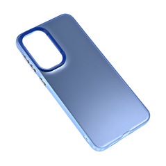 Zastitna maska (futrola) providna - Samsung A376 Galaxy A37 plava.