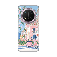 Zastitna silikonska maska (futrola) PRINT - Huawei Honor Magic 7 lite Pink Italy.