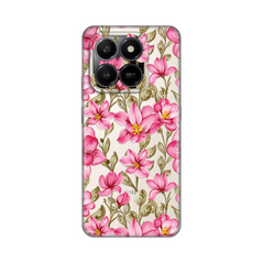 Zastitna silikonska maska (futrola) PRINT - Honor X7d 4G/400 Smart 5G Magnolia.