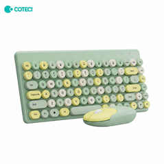 Combo mis i tastatura Coteci OF-053 zelena.