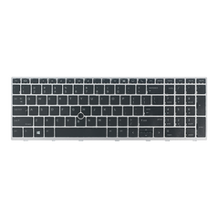 Tastatura - laptop HP 850 G5 sivi okvir sa misem.