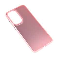Zastitna maska (futrola) providna - Samsung A376 Galaxy A37 roze.