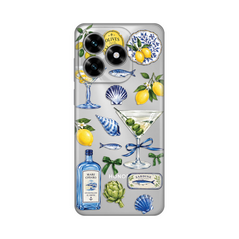 Zastitna silikonska maska (futrola) PRINT - Huawei Honor X5c Plus Mediterranean Martini.
