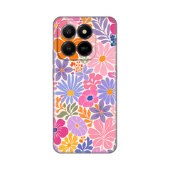 Zastitna silikonska maska (futrola) PRINT - Honor X7d 4G/400 Smart 5G Sunny Petals.