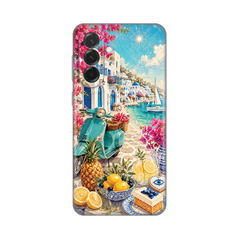 Zastitna ultra tanka (skin) maska / futrola PRINT - Samsung A376 Galaxy A37 5G Summer in Greece.