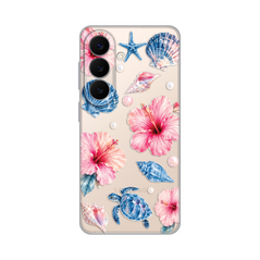 Zastitna ultra tanka (skin) maska / futrola PRINT - Samsung S941 Galaxy S26 Hibiscus Sea.