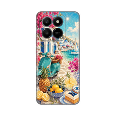 Zastitna ultra tanka (skin) maska / futrola PRINT - Honor X7d 4G/400 Smart 5G Summer in Greece.