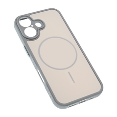 Zastitna maska (futrola) Magsafe mat Line - iPhone 17 6.3 siva.